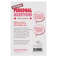 Extreme Personal Questions for Lovers Game