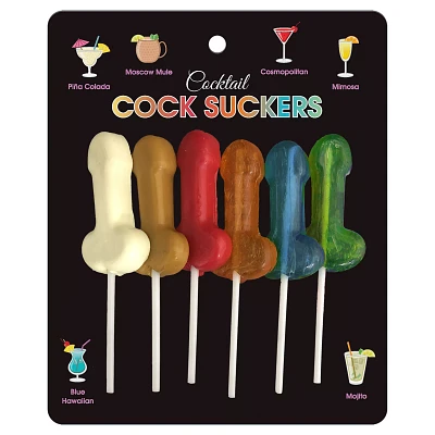 Cocktail Cock Suckers Penis Pops