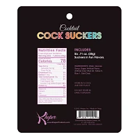 Cocktail Cock Suckers Penis Pops