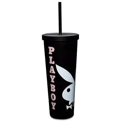 Playboy Bunny Cup with Straw - 24 oz.