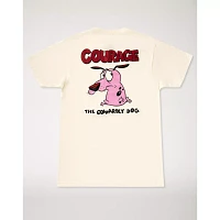Double Sided Courage the Cowardly Dog T Shirt