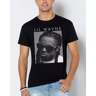 Black and White Lil Wayne T Shirt