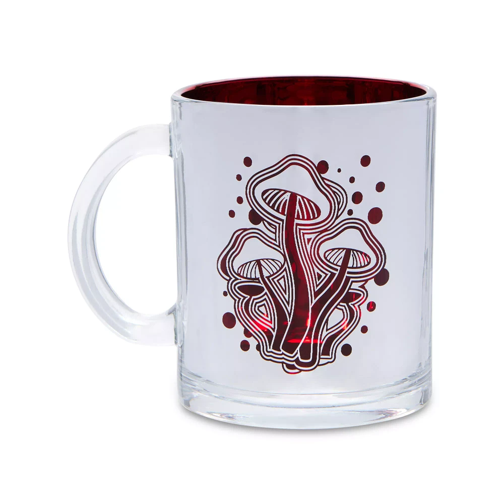 Mushroom Art Coffee Mug - 15 oz.