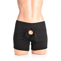 Empower Brief Style Harness with 5 Inch Dildo – Phluid