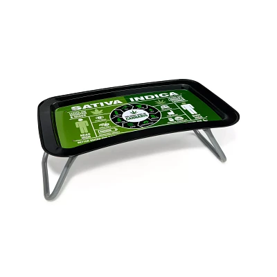 Weed Leaf Info Chart TV Tray