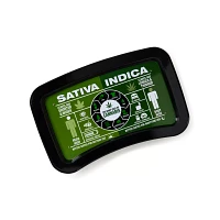 Weed Leaf Info Chart TV Tray