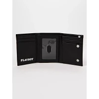 Black Playboy Icon Chain Wallet - Playboy