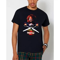 Chucky Scissors T Shirt - Child's Play 2