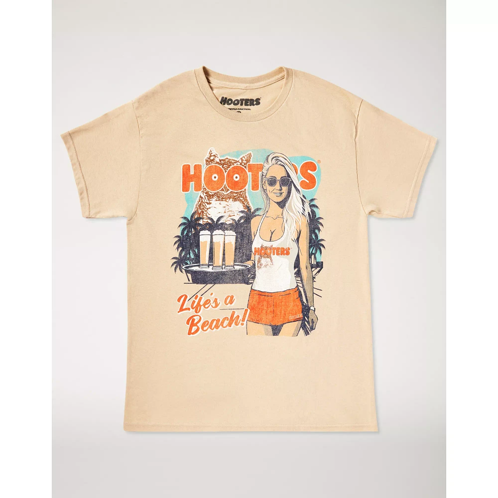 Hooters Life's a Beach T Shirt