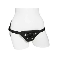 Giddy Up Vibrating Strap-On Harness with Cock Rings and Bullet Vibrator