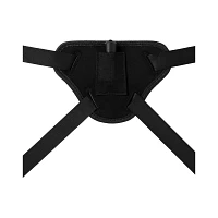 Giddy Up Vibrating Strap-On Harness with Cock Rings and Bullet Vibrator