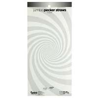 Jumbo Pecker Straws - 6 Pack