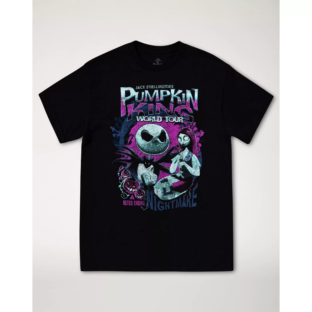 Jack Skellington's Pumpkin King World Tour T Shirt - The Nightmare Before Christmas