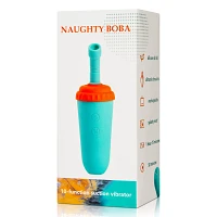 Naughty Boba 10-Function Rechargeable Clitoral Suction Vibrator - 5.3 Inch