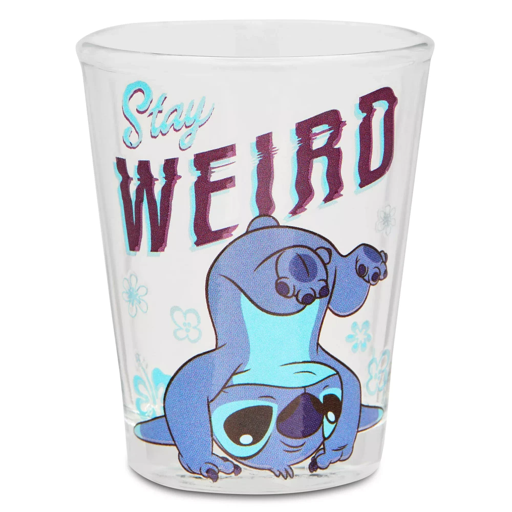 Stitch Stay Weird Mini Glass 1.5 oz. - Lilo & Stitch