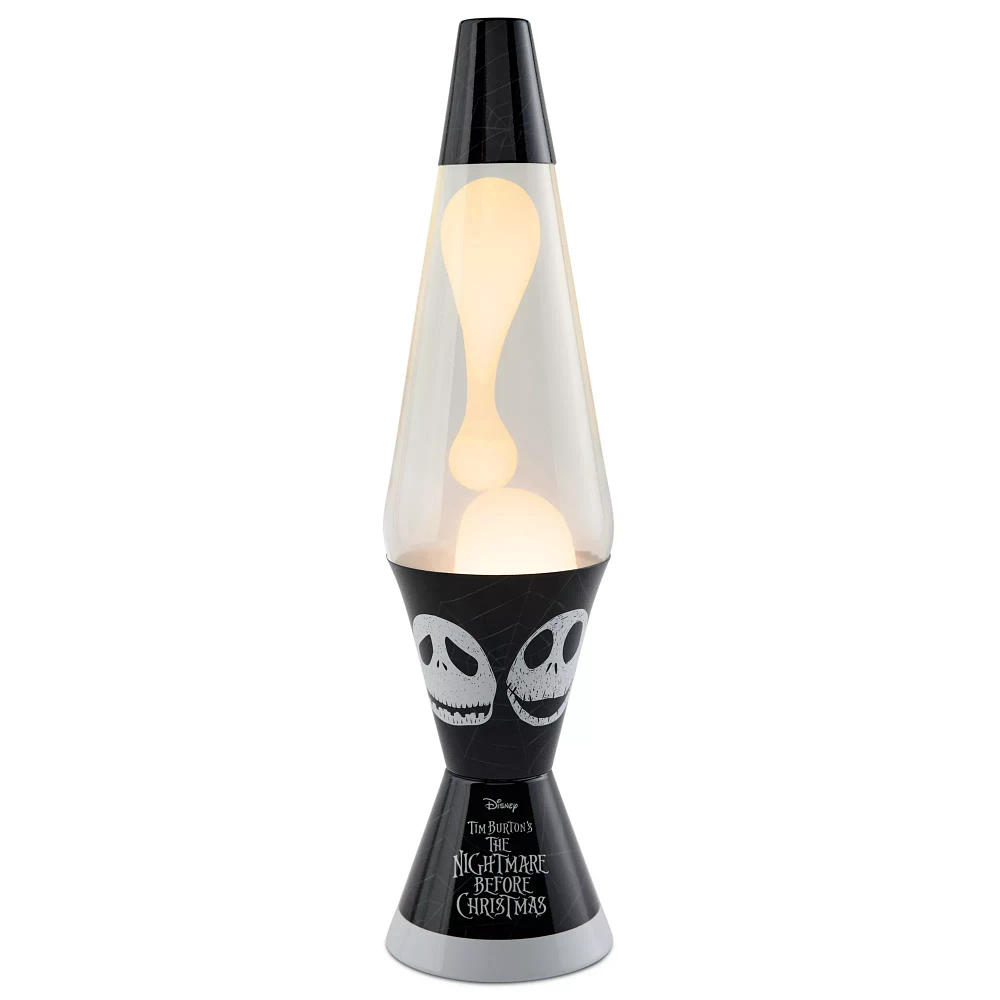 The Nightmare Before Christmas Jack Skellington 17 Inch Black and White Lava Lamp