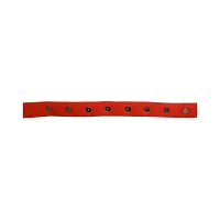 Red and Black Silicone Spiked Choker Necklace
