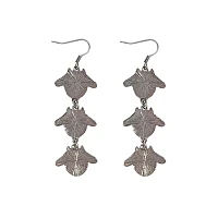 Demon Goats Drop Dangle Earrings - 18 Gauge