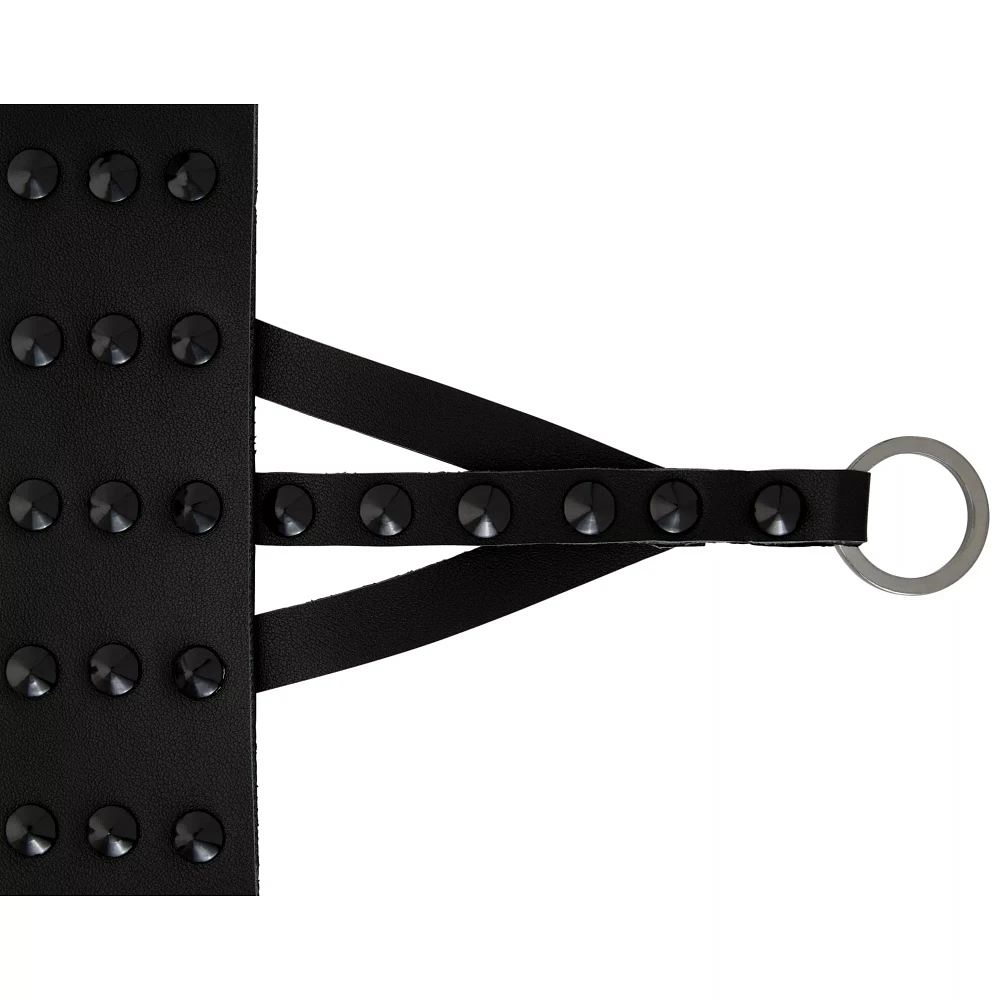 Black 3 Row Hand Wrap Cuff