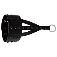 Black 3 Row Hand Wrap Cuff
