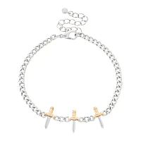 Multi-Pack Bone and Knife Bracelet Set - 5 Pack
