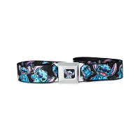 Buckle-Down Stitch Poses Seatbelt Belt - Lilo & Stitch