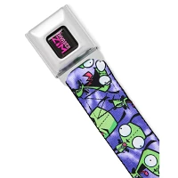 Buckle-Down Gir Poses Seatbelt Belt - Invader Zim
