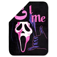 Ghost Face Call Me Double Sided Fleece Blanket