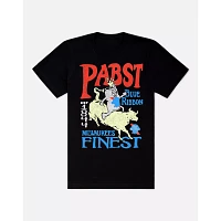 Pabst Blue Ribbon Bull Rider T Shirt