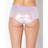 Light Purple Iridescent Booty Shorts
