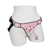 Let's Ride Pink Strap-On Dildo Set 6 Inch - Hott Love Extreme