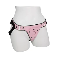 Let's Ride Pink Strap-On Dildo Set 6 Inch - Hott Love Extreme