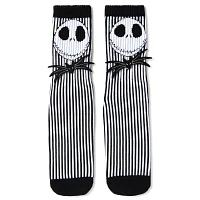 Multi-Pack Jack Skellington and Sally Crew Socks 2 Pack - The Nightmare Before Christmas