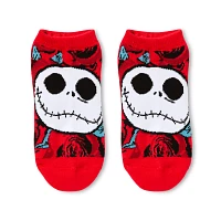 Multi-Pack Jack Skellington and Sally No Show Socks 5 Pack