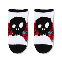 Multi-Pack Jack Skellington and Sally No Show Socks 5 Pack