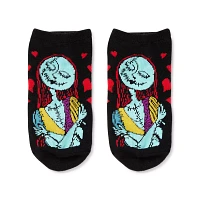 Multi-Pack Jack Skellington and Sally No Show Socks 5 Pack