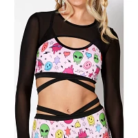 Long Sleeve Black Shrug
