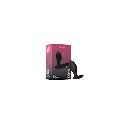 We-Vibe Ditto+ Vibrating Butt Plug Satin Black