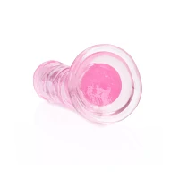Clear Realistic Suction Cup Dildo