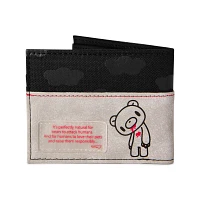 Gloomy Bear Badge Bifold Wallet - Gloomy Bear