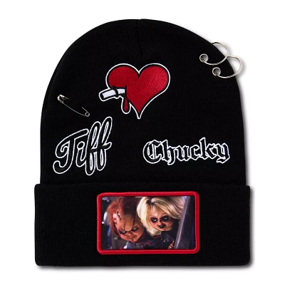 Chucky and Tiffany Hardware Cuff Beanie Hat