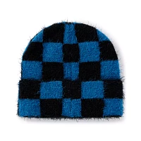 Snorlax Checkered Fuzzy Cuff Beanie Hat - Pokémon