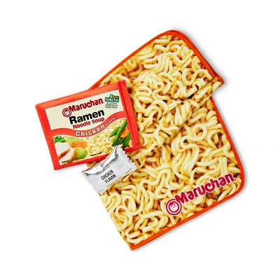 Maruchan Ramen Noodle Fleece Blanket and Plush Set