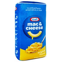 Kraft Mac & Cheese Fleece Blanket and Plush Set