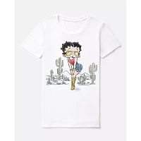 Betty Boop Western T Shirt