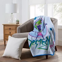 I'll Destroy You Fleece Blanket - Invader Zim
