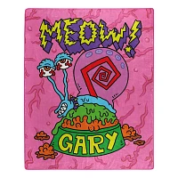 Gary Meow Fleece Blanket - SpongeBob SquarePants