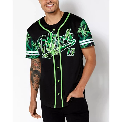 High AF Weed Leaf Jersey