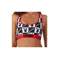 PSD Playboy Checkered Bunny Sports Bra