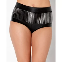 Leather Fringe Booty Shorts